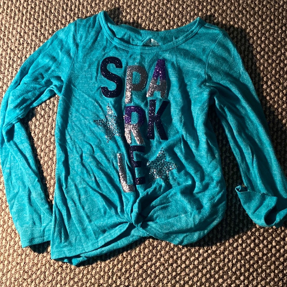 Sparkle shirt extremely stretchy super cute and soft